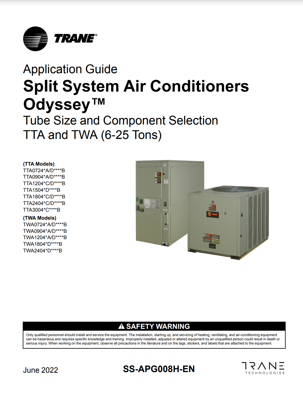Odyssey Symbio Charging Data and Pressure Curves for Cooling Only Units