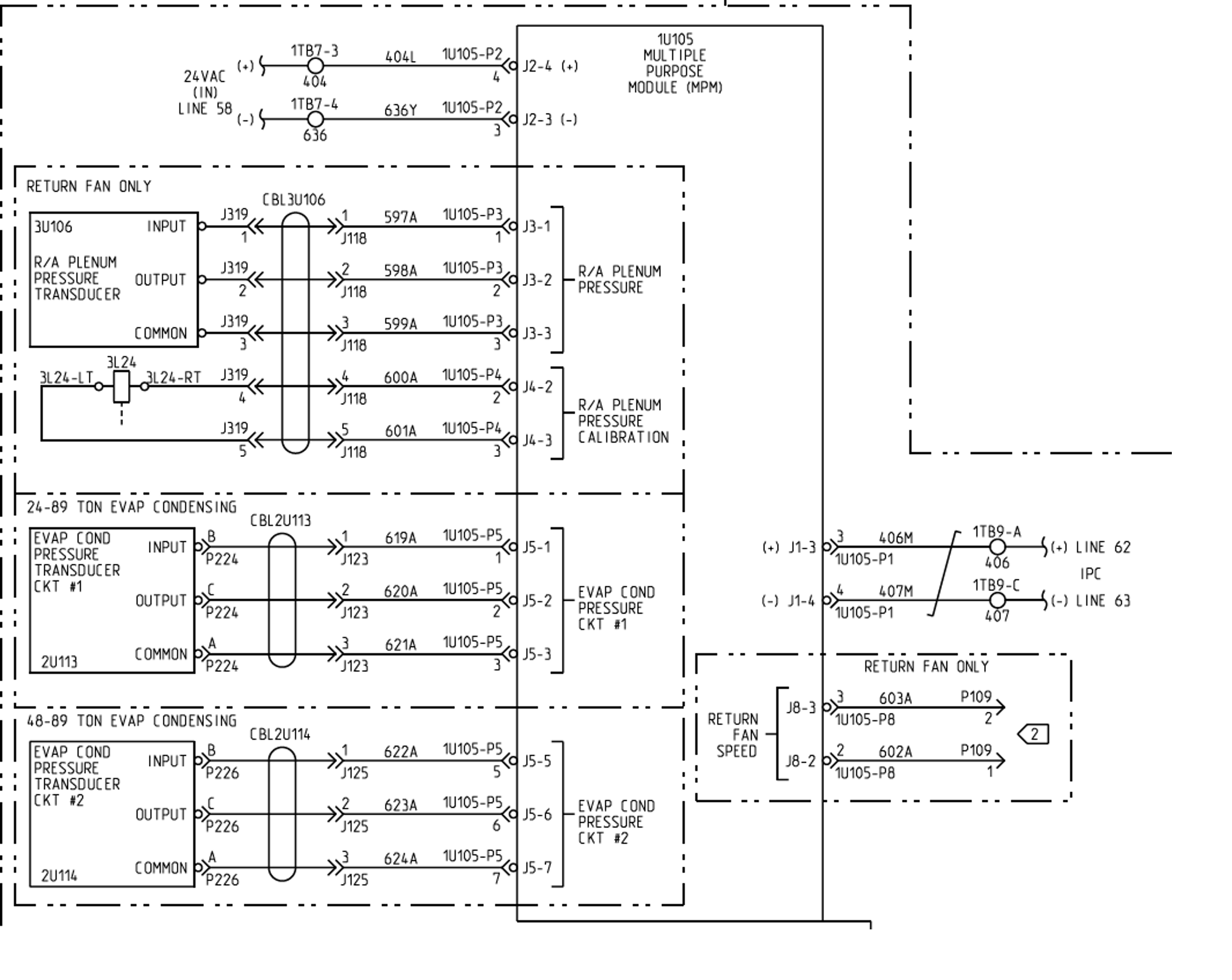 Legacy IntelliPak - RETURN PLENUM SENSOR FAILURE – Trane Commercial ...